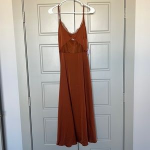 Petal and Pup Lace Midi Dress